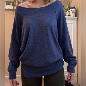 Free people off the shoulder sweater
